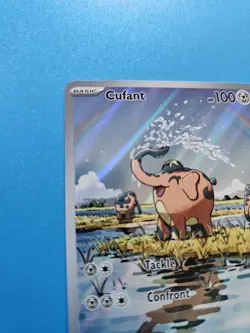 Cufant 076/064 Shrouded Fable Pokemon Full Art Illustration Rare - Image 5