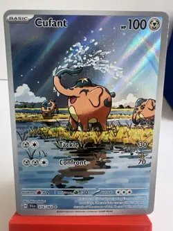 Cufant 076/064 Shrouded Fable Pokemon Full Art Illustration Rare - Image 1