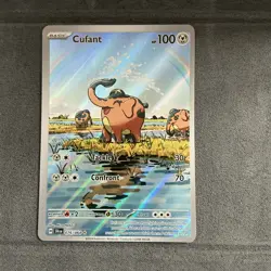 Cufant 076/064 Shrouded Fable Pokemon Full Art Illustration Rare - Image 1