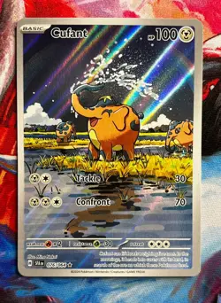 Cufant 076/064 Shrouded Fable Illustration Rare Pokemon TCG - Image 1