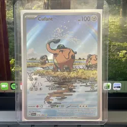 Pokemon - Cufant - 076/064 - Shrouded Fable - Holo - Illustration Rare NM - Image 1