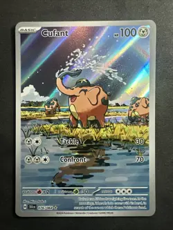 Cufant 076/064 Illustration Rare Pokemon TCG SV Shrouded Fable NM/Mint Condition - Image 1