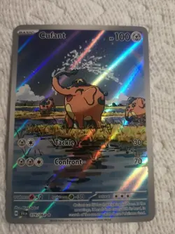 Pokemon TCG Cufant 076/064 Shrouded Fable Full Art Illustration Rare - Image 1