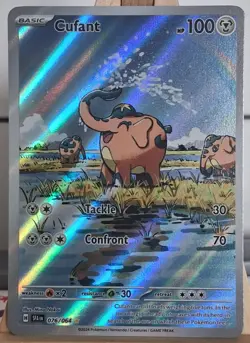 Pokemon TCG Cufant Shrouded Fable Illustration Rare 076/064 - Image 1