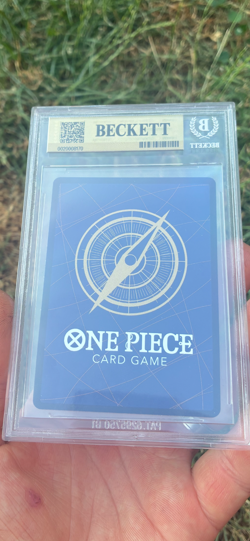 One piece Monkey D luffy treasure rare carrying on his will OP11-058 BGS 9.5 - Image 4
