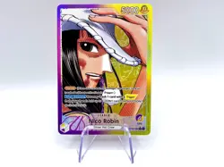 Nico Robin Parallel OP09-062 Emperors of the New World Foil One Piece TCG NM ENG - Image 1