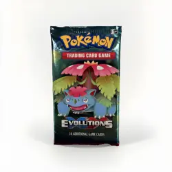 Pokemon TCG Evolutions Booster Pack (10 Cards) Venusaur Art, English, 1 Pack - Image 1