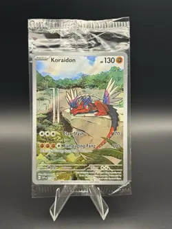 Koraidon SVP 014 Scarlet & Violet Black Star Promo Pokemon Card Sealed - NM - Image 1