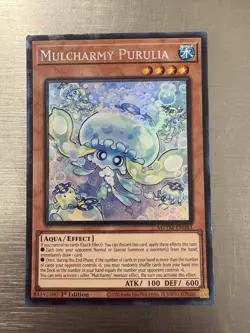 Yugioh MZTM-EN083 Mulcharmy Purulia Ultra Rare 1st Edition - Image 1