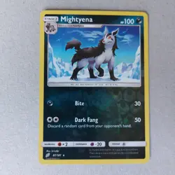 Mightyena 87/181 Team Up Reverse Holo Rare Collectable Pokemon Card - Near Mint - Image 1