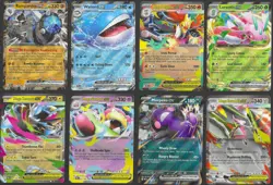 Pokemon Card Bundle Pitch Black EX Double Rare (RR) Lot NM - Image 1