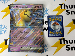 JUMBO Mimikyu ex Oversized Promo Card #004 Holo Pokemon - Image 1