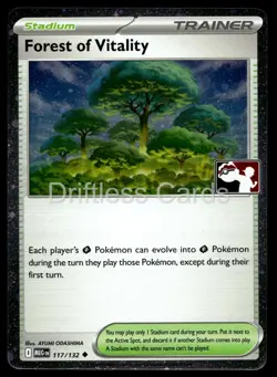 Forest of Vitality (Cosmos Holo) 117/132 Prize Pack Series Cards Pokemon NM/M - Image 1
