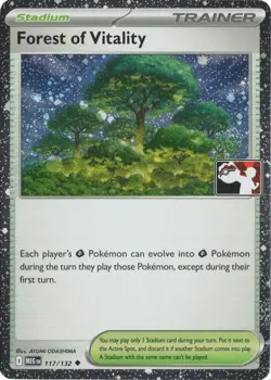 Forest of Vitality (Cosmos Holo) 117/132 Prize Pack Series Cards Pokemon NM/M - Image 3