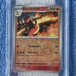 GGS 10 Charmeleon 005/165 Reverse Foil Pokemon 151 Pokemon Card Gem Mint - Image 2