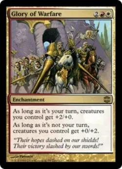 1x Glory of Warfare Light Play MTG Magic - Kid Icarus - - Image 1