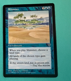 Shimmer - Mirage - MTG - Magic the Gathering - Image 1