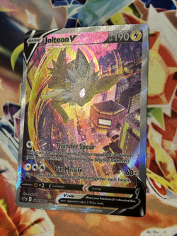 Pokemon Jolteon V SWSH183 Alternate Alt Art Sword and Shield Promo NM - Image 2