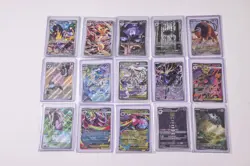 Pokemon 15 Card Lot Mega ex SIR IR Holo Bundle English Mixed Sets NM Collection - Image 1