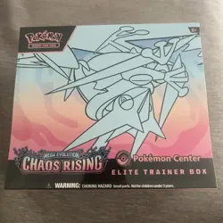Chaos Rising Pokemon Center Elite Trainer Box ETB Pokemon TCG NEW SEALED - Image 2