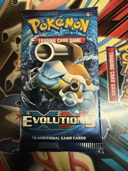 Pokemon TCG XY Evolutions Booster Pack SEALED - Image 1