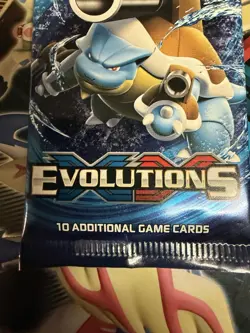 Pokemon TCG XY Evolutions Booster Pack SEALED - Image 3