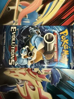 Pokemon TCG XY Evolutions Booster Pack SEALED - Image 4