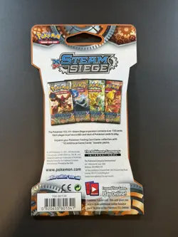 Pokemon TCG XY Steam Siege SLEEVED Booster Pack Sealed - Yveltal Art - Image 2