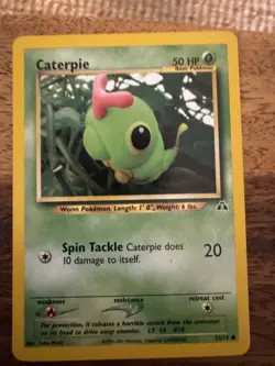 Pokemon Neo Discovery Lot of 12 [Hondour, Eevee, Corsola, Caterpie] - Image 2