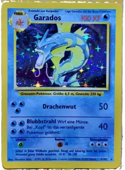 Pokemon TCG Gyarados Base Set 6/102 Holo 1999-2000 Wizards Base Set Rare - Image 2