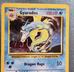 Pokemon TCG Gyarados Base Set 6/102 Holo 1999-2000 Wizards Base Set Rare - Image 4