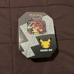 Pokemon 25th Anniversary Celebrations Tin Lance’s Charizard V (Read) - Image 1