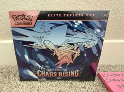 Pokemon TCG Mega Evolution Perfect Order & Chaos Rising ETB Lot of 2 Sealed - Image 2