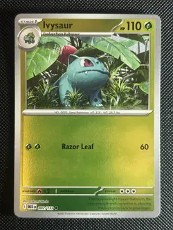 Ivysaur 002/132 Common Mega Evolution Pokemon Reverse Holo NM - Image 1
