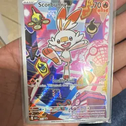 Scorbunny 053 Promo Holo Pokemon TCG Mega Evolution Promo Basic 70 HP - Image 2