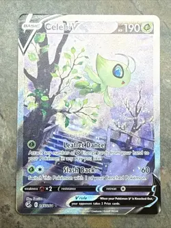 Celebi V Alt Art (645/264) -- Pokemon TCG: Fusion Strike -- NM/MINT - Image 1