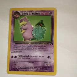 Dark Slowbro 29/82 Team Rocket Regular Rare English 60 HP Unlimited - Image 3