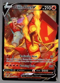 Centiskorch V Full Art TG14/TG30 Ultra Rare Lost Origin Pokemon TCG Near Mint - Image 1