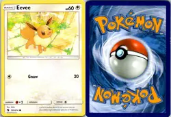 Eevee 155/214 Lost Thunder Pokemon TCG C NM - Image 3