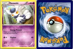 Meowstic 59/122 BREAKpoint Pokemon TCG R NM - Image 3