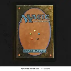 253 Aettir and Priwen Regular NM Mythic Rare MTG Final Fantasy - Image 3
