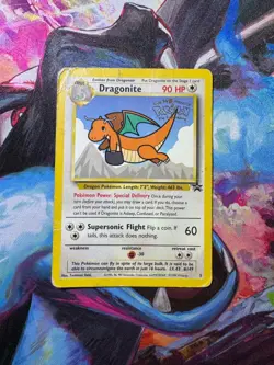 Pokemon TCG - Dragonite #5 Black Star Promo - WB The First Movie - Stamped HP B - Image 1