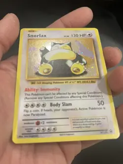 Snorlax XY179 Black Star Promo Holo - Image 2