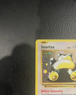 Snorlax XY179 Black Star Promo Holo - Image 3