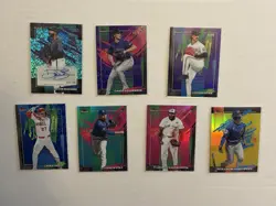 2026 Topps Finest 150+ Card Lot-2 Autos-9 #’d-Refractors-Rares-Top Rookies/Vets! - Image 4