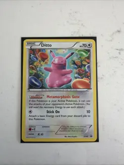 Pokemon TCG Ditto XY40 Black Star Promo Holo Card Pokemon Excellent Condition - Image 1