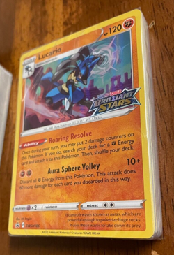 Lucario Pre Release Promo - Brilliant Stars SWSH186 Build & Battle - Sealed - Image 1