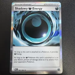 Shadowy Energy 083/084 Holo Rare Pitch Black Pokemon TCG Card - Image 1