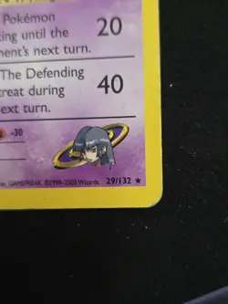 Pokemon TCG Sabrina's Gengar 29/132 Gym Challenge Non-Holo Card - Image 3