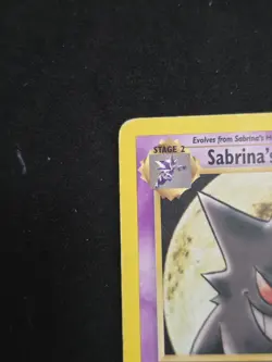 Pokemon TCG Sabrina's Gengar 29/132 Gym Challenge Non-Holo Card - Image 5